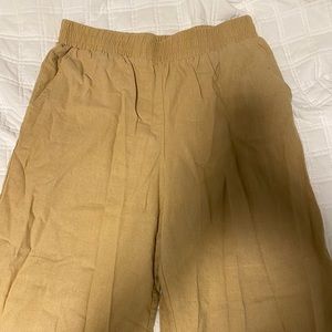 Forever 21 Palazzo Pants in Beige - Great Condition!